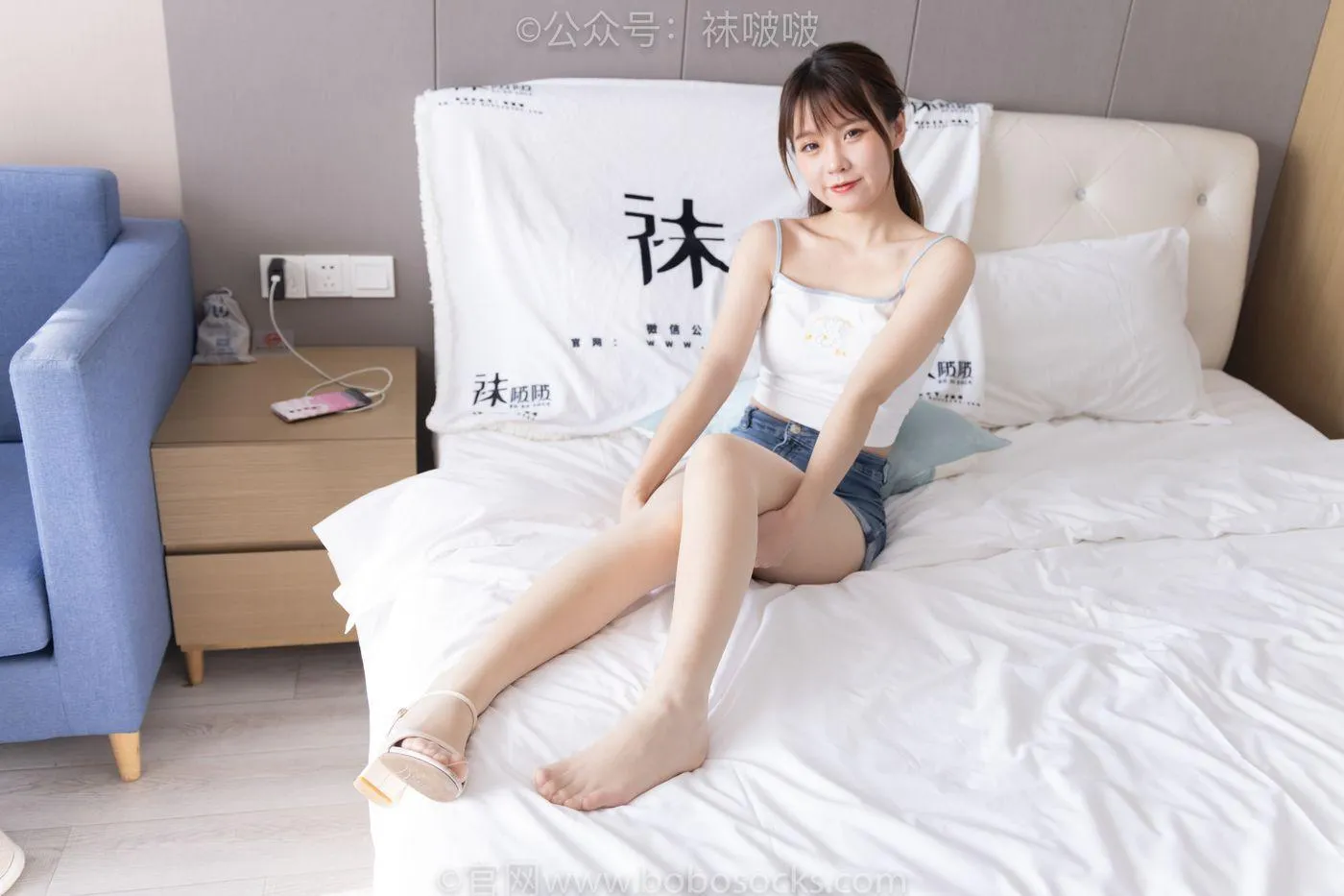 [BoBoSocks袜啵啵]NO.077 朵朵-凉鞋、肉丝 [139P]插图8